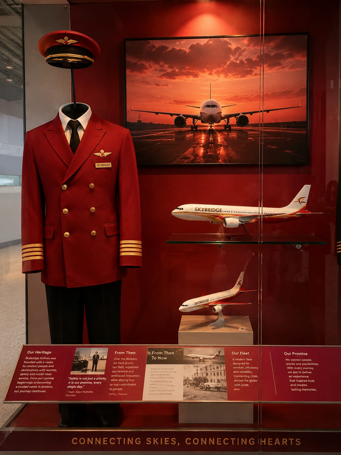 Skybridge Aviation Heritage Display
